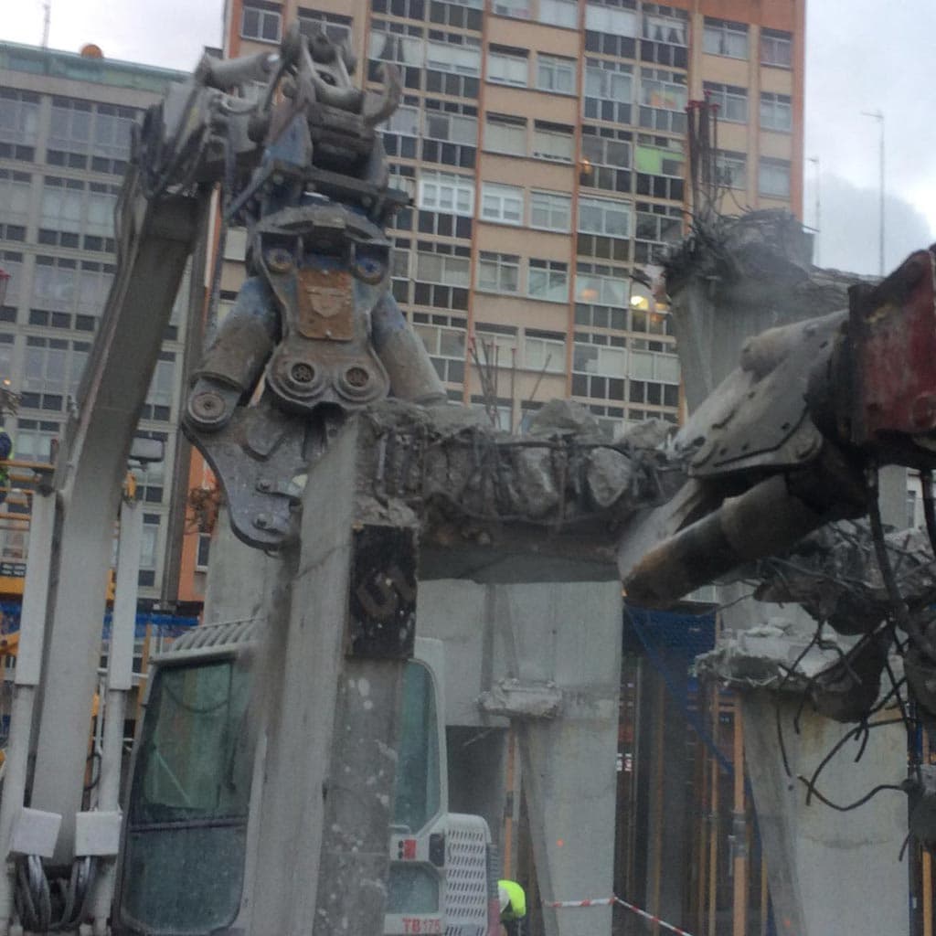 excavaciones y movimientos de tierra en Santiago de Compostela
