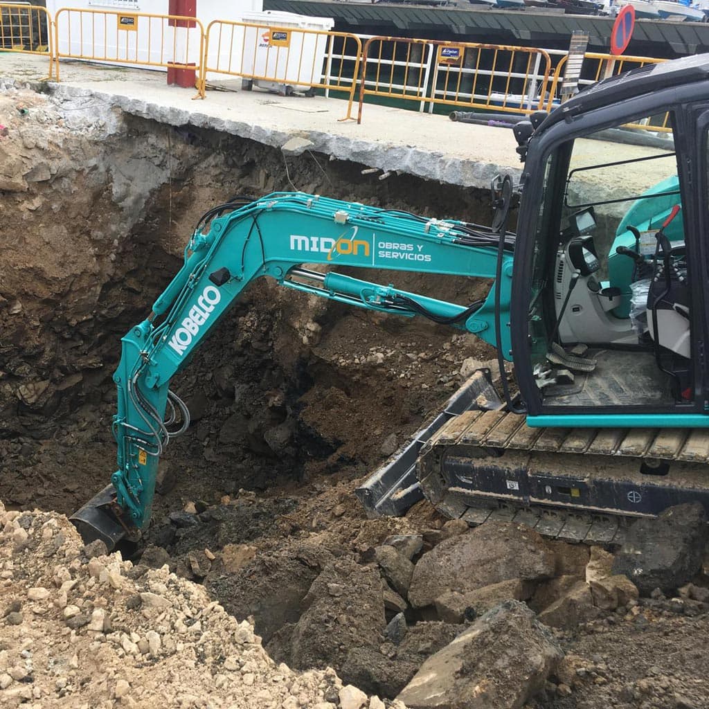 excavaciones y movimientos de tierra en Santiago de Compostela