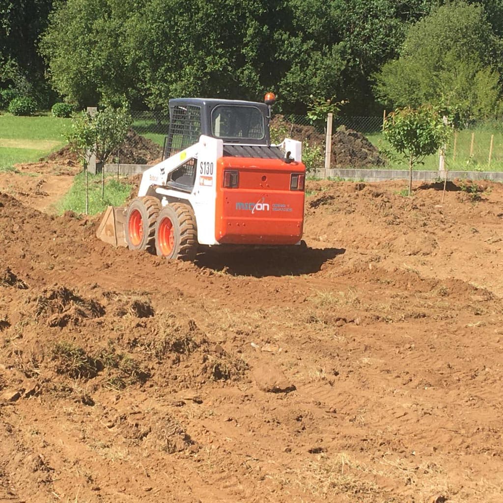 excavaciones y movimientos de tierra en Santiago de Compostela