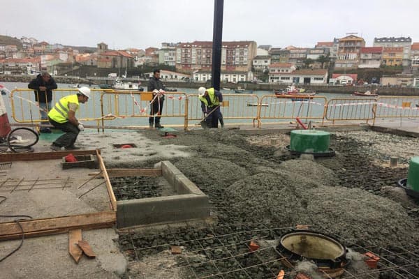 obra civil en Santiago de Compostela